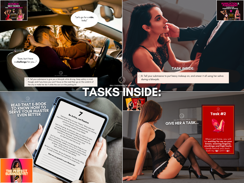 Ultimate Submissive Woman Bundle - 7 Physical Products.