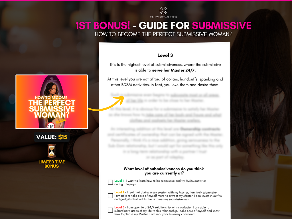 Submissive Woman Bundle for Beginners