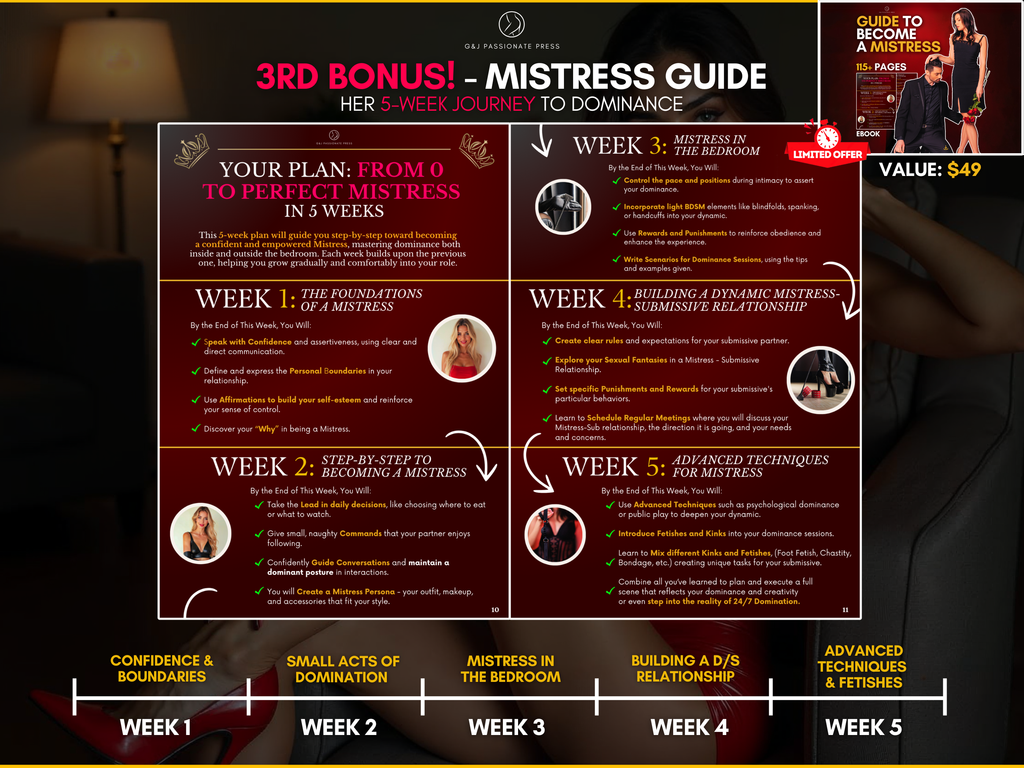 Ultimate Femdom Bundle - 9 Sex Games for Sub Man.