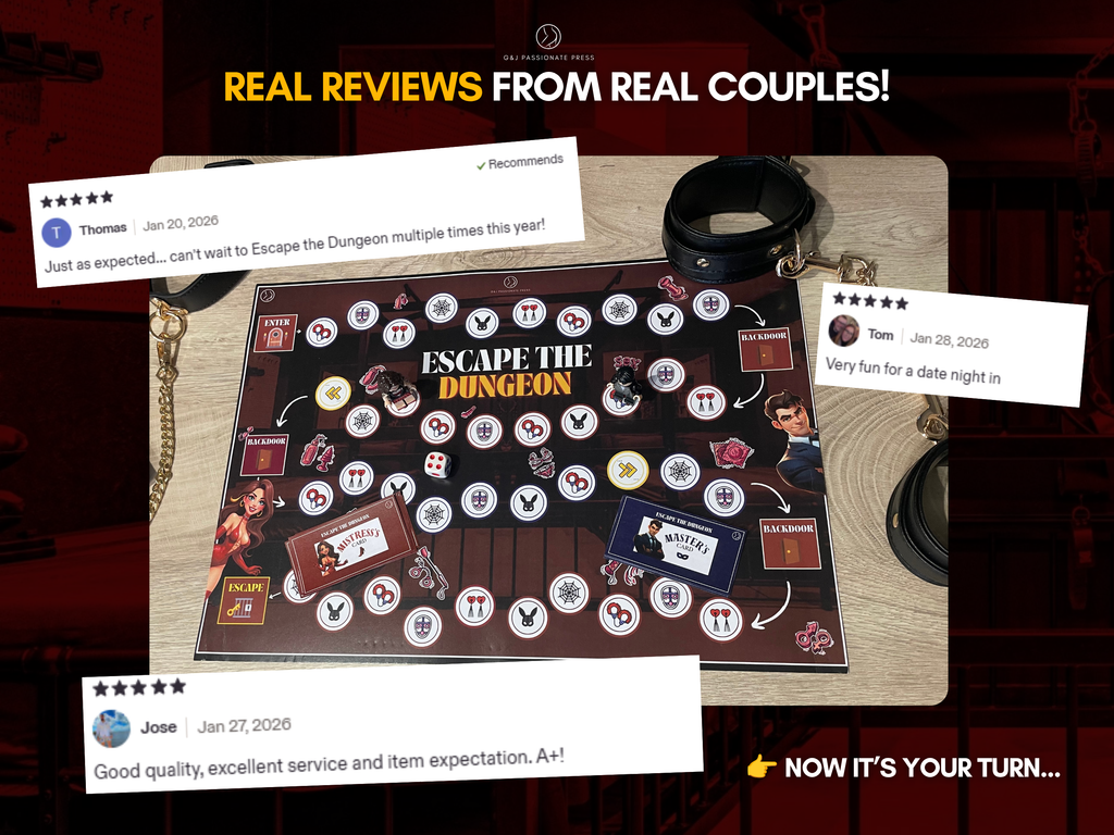 Escape the DUNGEON - Physical BDSM Board Game.