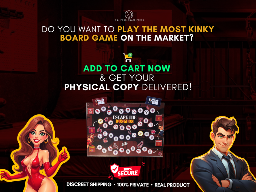 Escape the DUNGEON - Physical BDSM Board Game.