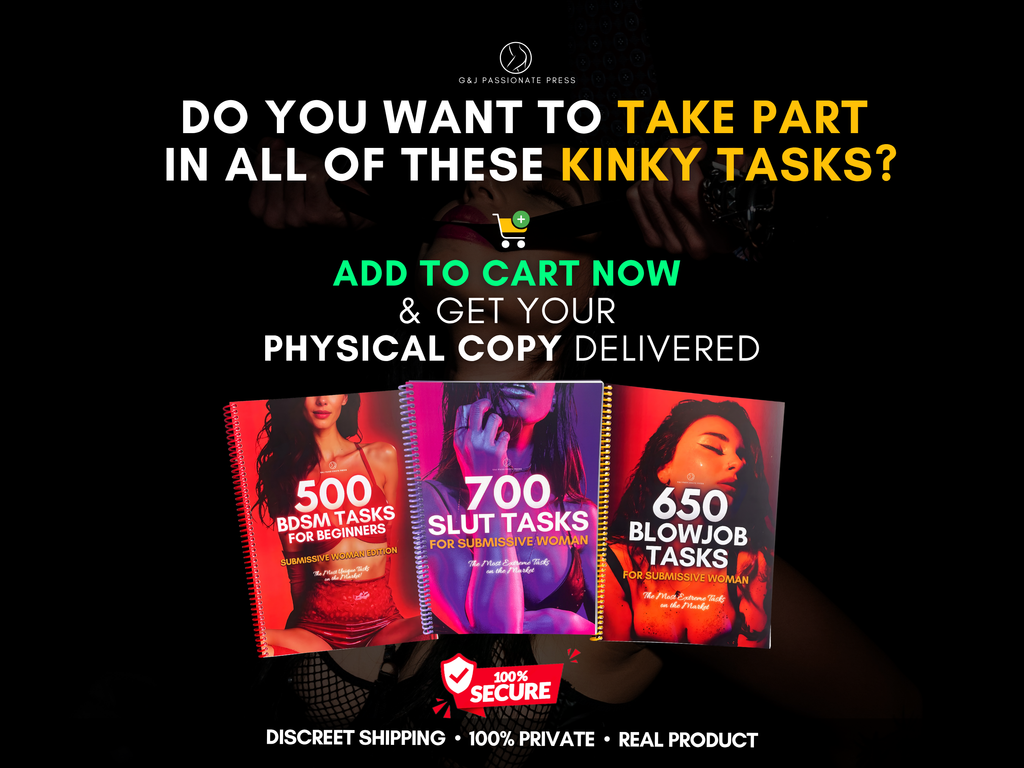 3 in 1 Sex Tasks Books for Couples - Physical Bundle