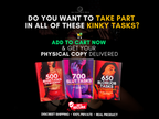 3 in 1 Sex Tasks Books for Couples - Physical Bundle