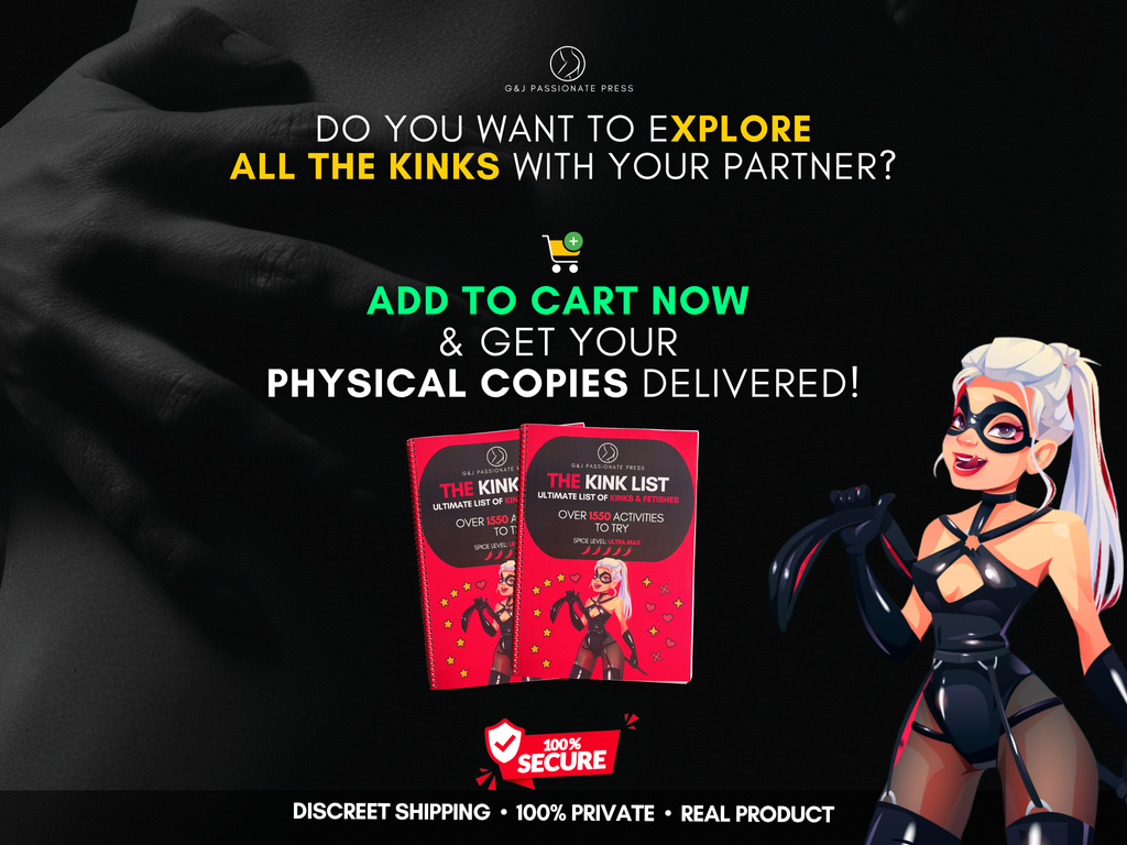 Kink List - Book with 1550 Sex Activities, Kinks & Fetishes.