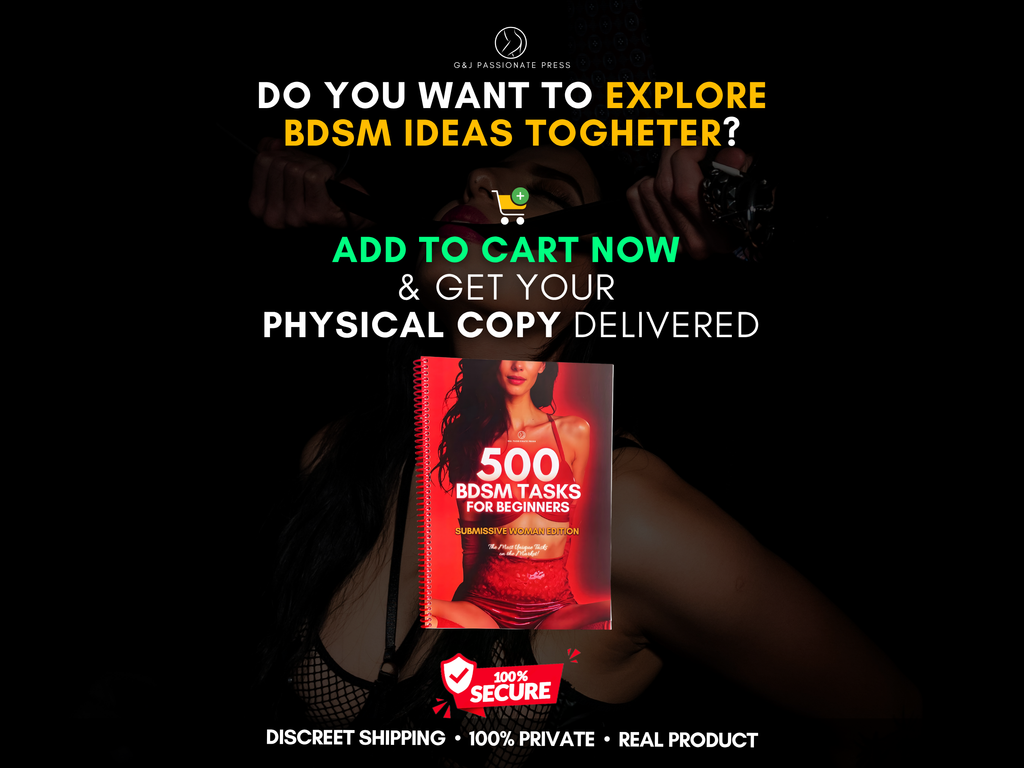 500 BDSM Tasks for Beginners - Book with Sex Challenges.