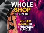 Whole Shop Bundle - 90+ Sex Games for Couples.