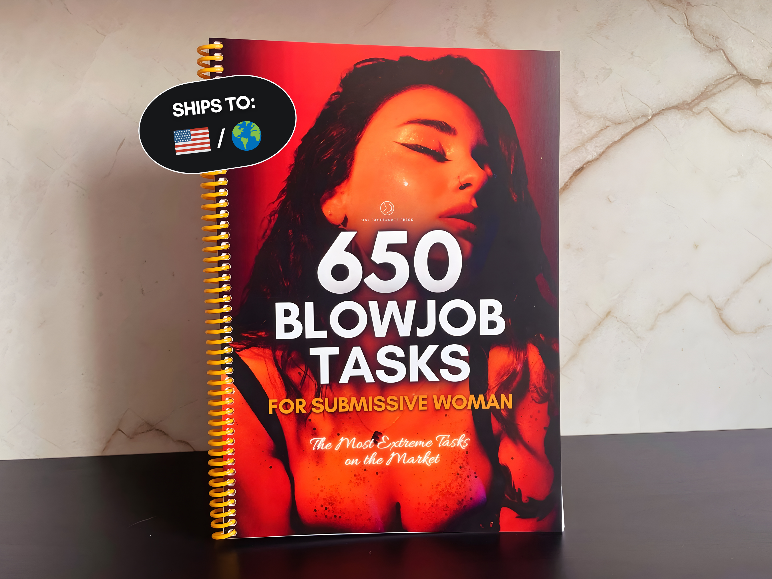 650 Blowjob Tasks - Book with Sex Challenges.