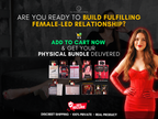 Ultimate Femdom Bundle - 6 Physical Female-led Products.