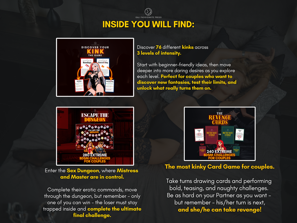 Ultimate Sex Games Bundle - 20 Sex Games for Couples.