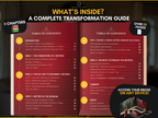 Guide to Become a Mistress table of contents preview showing 8 chapters, 115+ pages, and access on any device