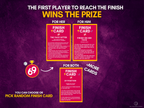 69 Sex Game finish cards preview showing prize cards for her, for him, and for both players