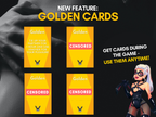 Naughty Truth or Dare Sex Cards golden cards preview showing bonus cards that can be used during the game