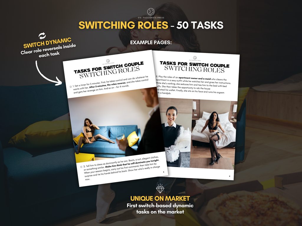 250 Switch Couple Tasks switching roles preview showing example pages and clear role dynamics inside each task