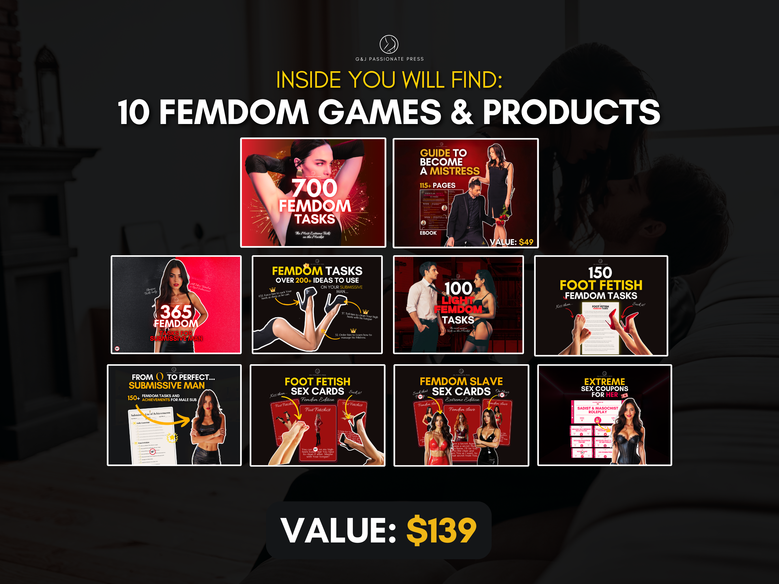 Whole Shop Bundle - 90+ Sex Games for Couples.