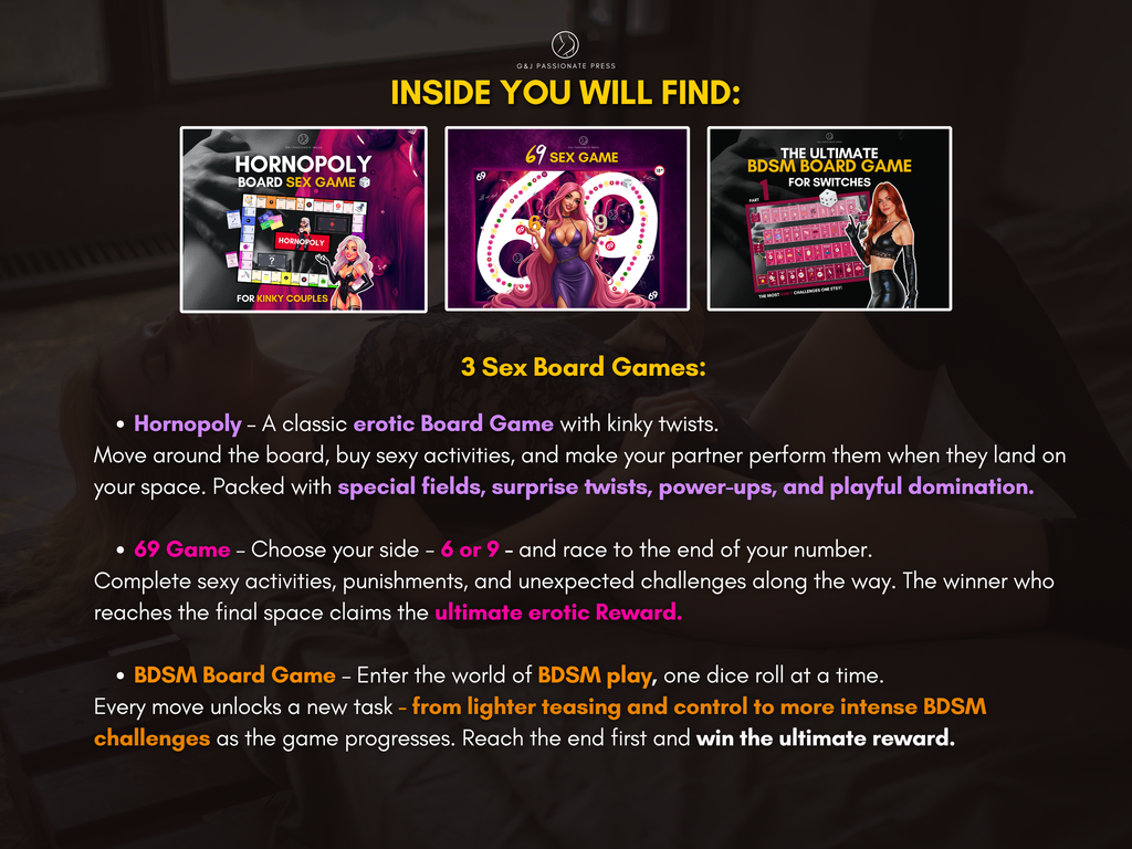 Ultimate Sex Games Bundle - 20 Sex Games for Couples.