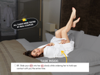 600 Anal Sex Tasks sample task preview showing an adult woman in a robe with an anal play task tested by real couples