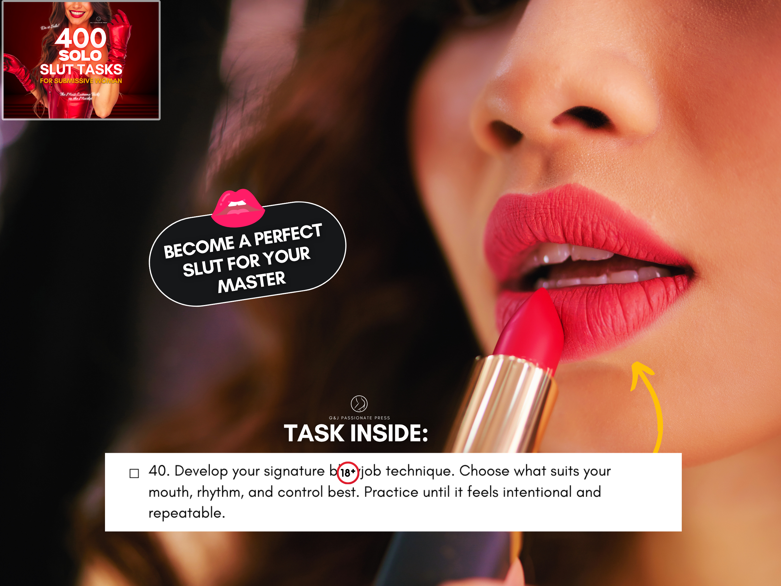 3800 Sex Tasks for Submissive Woman - Ultimate Collection.