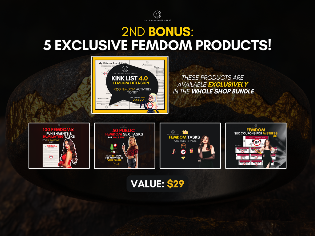 Whole Shop Bundle - 90+ Sex Games for Couples.