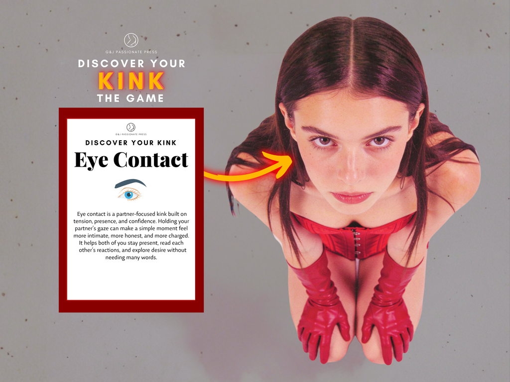 Discover Your Kink sample card showing progressive kink tasks for couples
