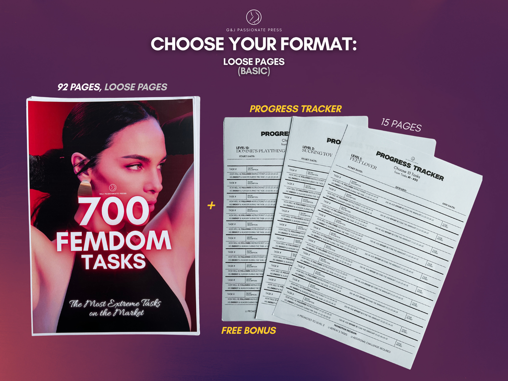 700 Femdom Tasks - Book with Sex Challenges.