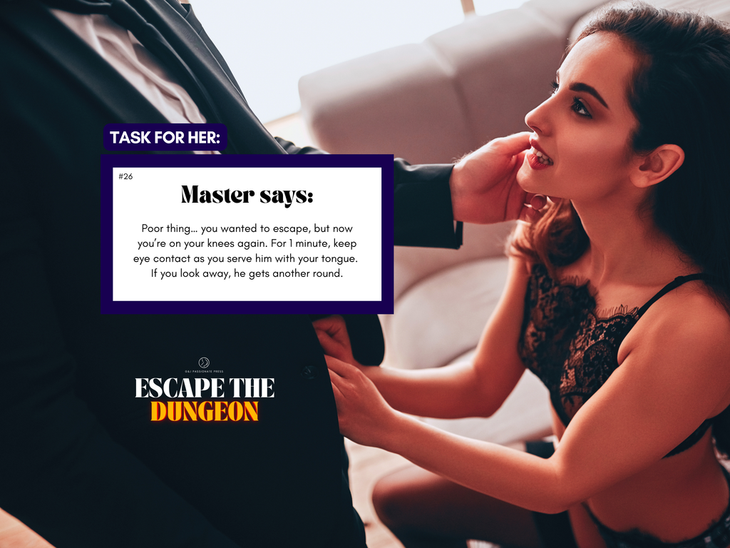 Escape the DUNGEON - Physical BDSM Board Game.