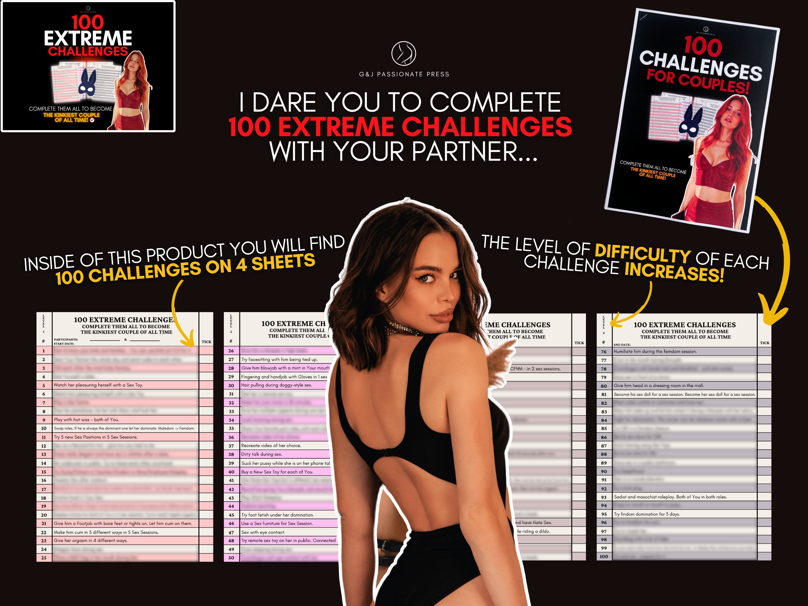 Ultimate Sex Games Bundle - 11 Physical Sex Games for Couples.