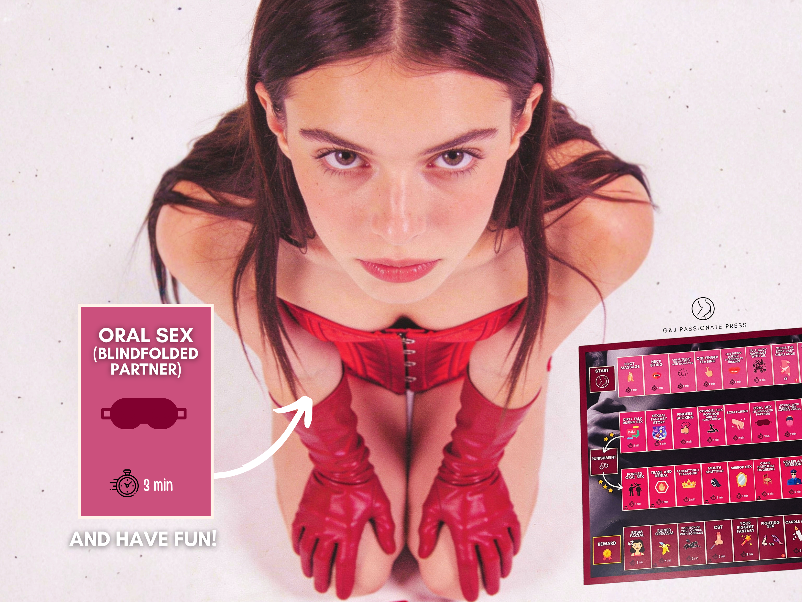 BDSM Board Sex Game for Couples - Physical Version.