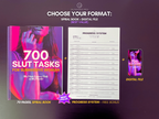 700 Submissive Woman Tasks - Book with Sex Challenges.