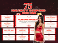 Product preview graphic for 75 sex coupons for him, featuring multiple coupon designs and a romantic gift layout
